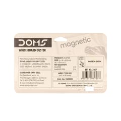 DOMS MAGNETIC WHITE BOARD DUSTER + 2 WHITEBOARD MARKER 7907