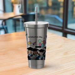 Graduation Day Stainless steel tumbler 470ml (16oz) - Can be Customized As Per Requirement