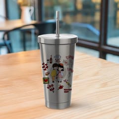 Celebrating love Stainless steel tumbler 470ml (16oz) - Can be Customized As Per Requirement