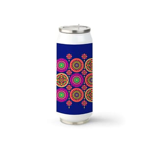 Mandala Art Coke Can 500ml - Can be Customized As Per Requirement