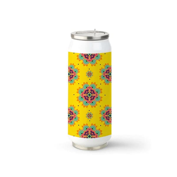 Taditional Pattern Coke Can 500ml - Can be Customized As Per Requirement