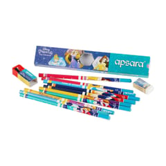 APSARA DISNEY PRINCESS EXTRA DARK PENCILS - PACK OF 10