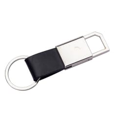 Black Leather Strap Metal 600-Keychain perfectly work as a promotional gift in Corporate events, trade fairs, product launches