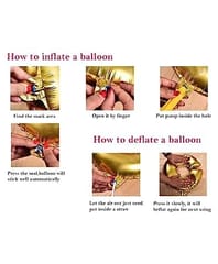 Balloons Shining Star Shape Golden 10 INCH Foil Balloon Party Balloon Decoration Air Helium Compatible