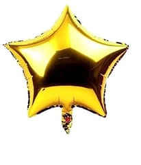 Balloons Shining Star Shape Golden 10 INCH Foil Balloon Party Balloon Decoration Air Helium Compatible