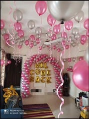 Helium Gas Filling service in 9 inches latex balloon 9 inches Per Pc Rs 100, balloon color as per customer choice