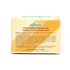 Moisturizing Coffee Bath Soap For Tan Removal | With Coffee, Cocoa Butter & Almond Milk | Cream Bathing Soap For Nourishing and Softening Skin | 100% Vegan Soap with Rich Creamy Coffee Aroma