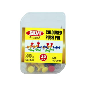 SILVI COLOURED PUSH PIN - SL-0031