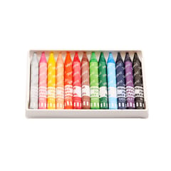 DOMS TRIANGLE JUMBO WAX CRAYONS 12 SHADES