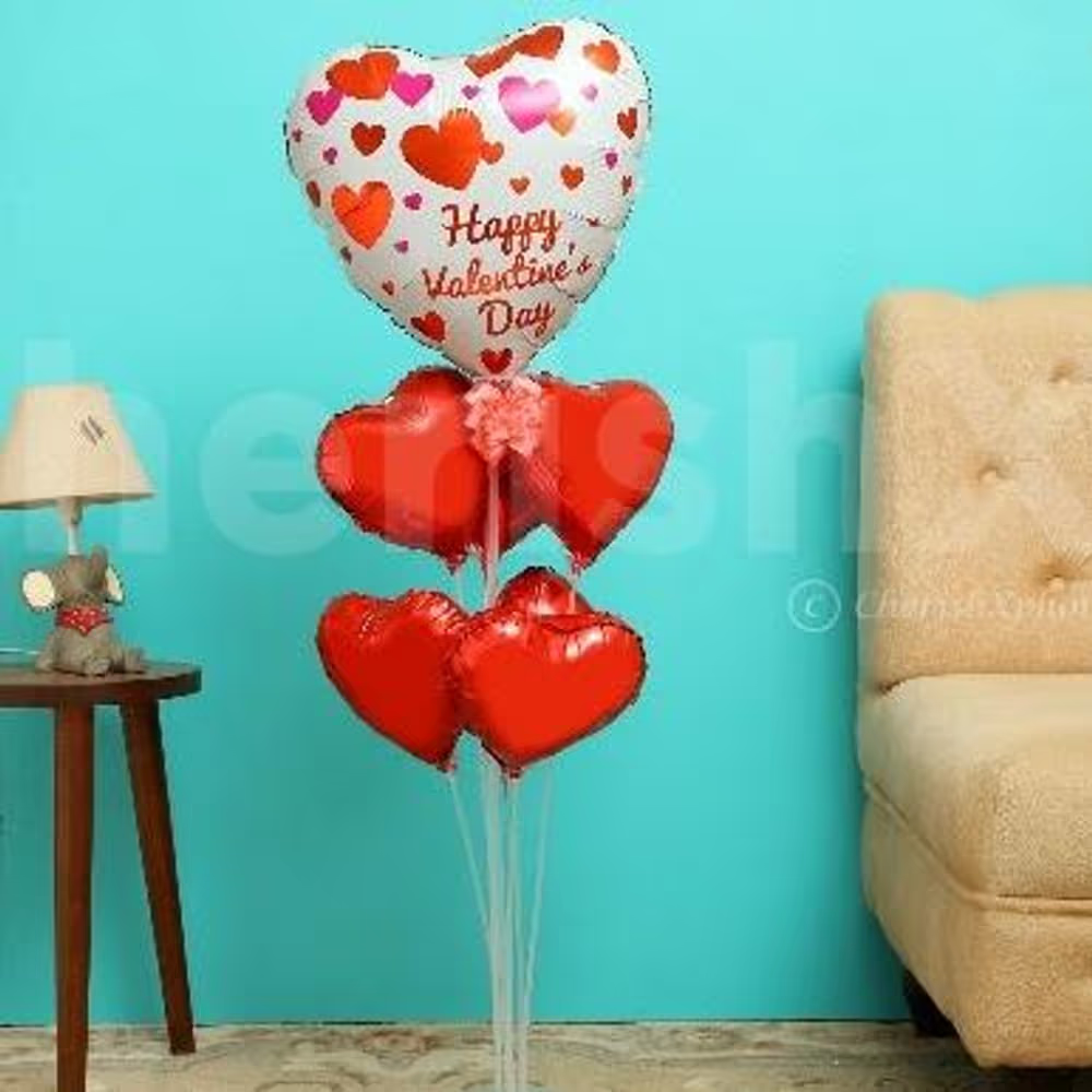 Valentines Balloon Bouquet