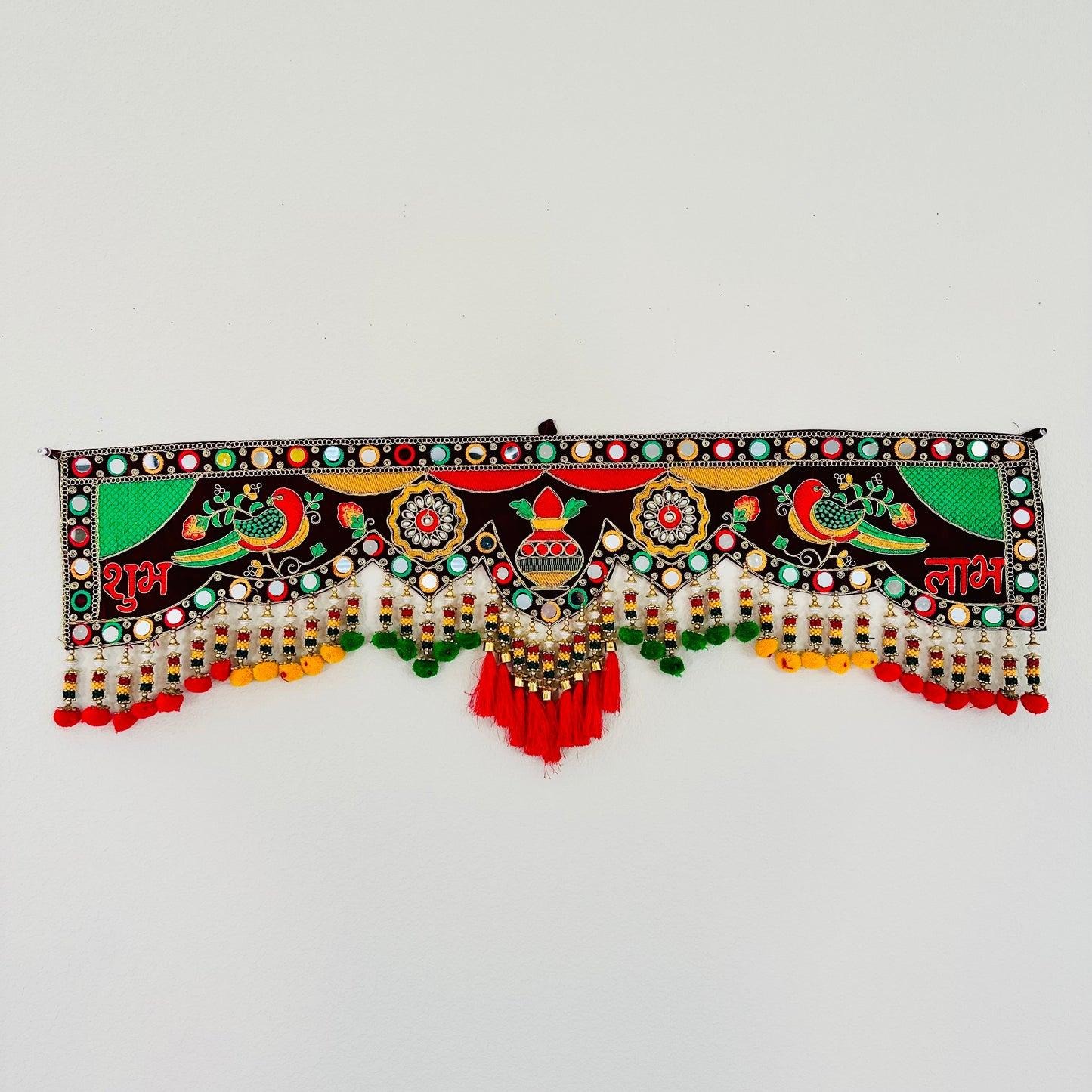 Shubh Labh Embroidered Toran