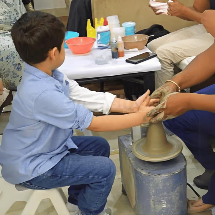 Magic of Pottery for Kids Birthday Party