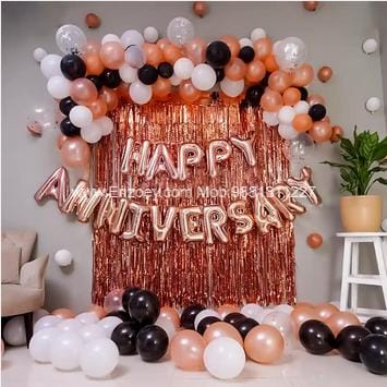 Rose gold anniversary