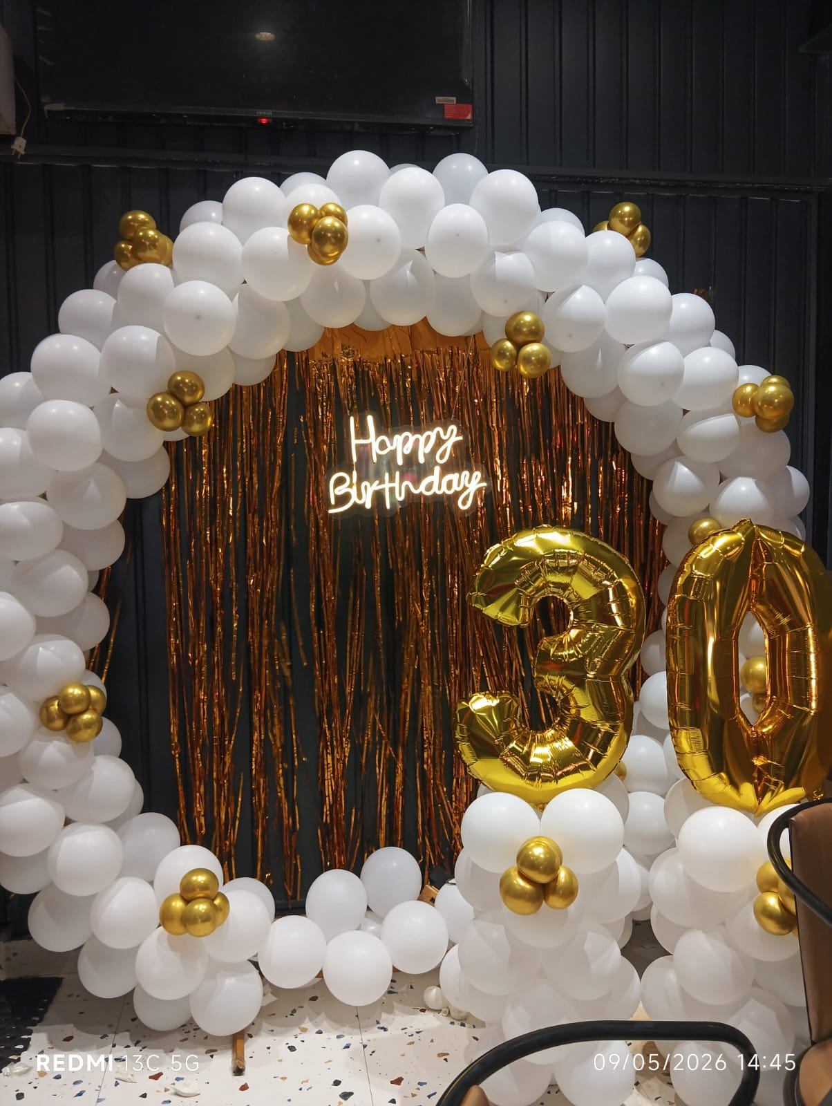 Happy Birthday Party Ring Decoration 30th birthday celebration video 1