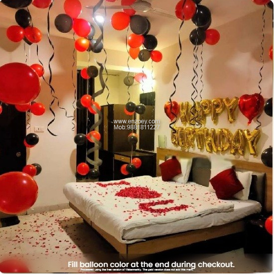 Birthday Decoration in Room