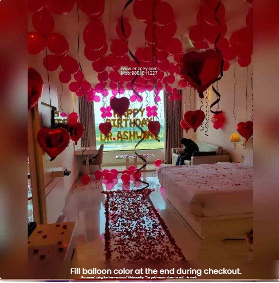 Surprise Romantic Room Decor