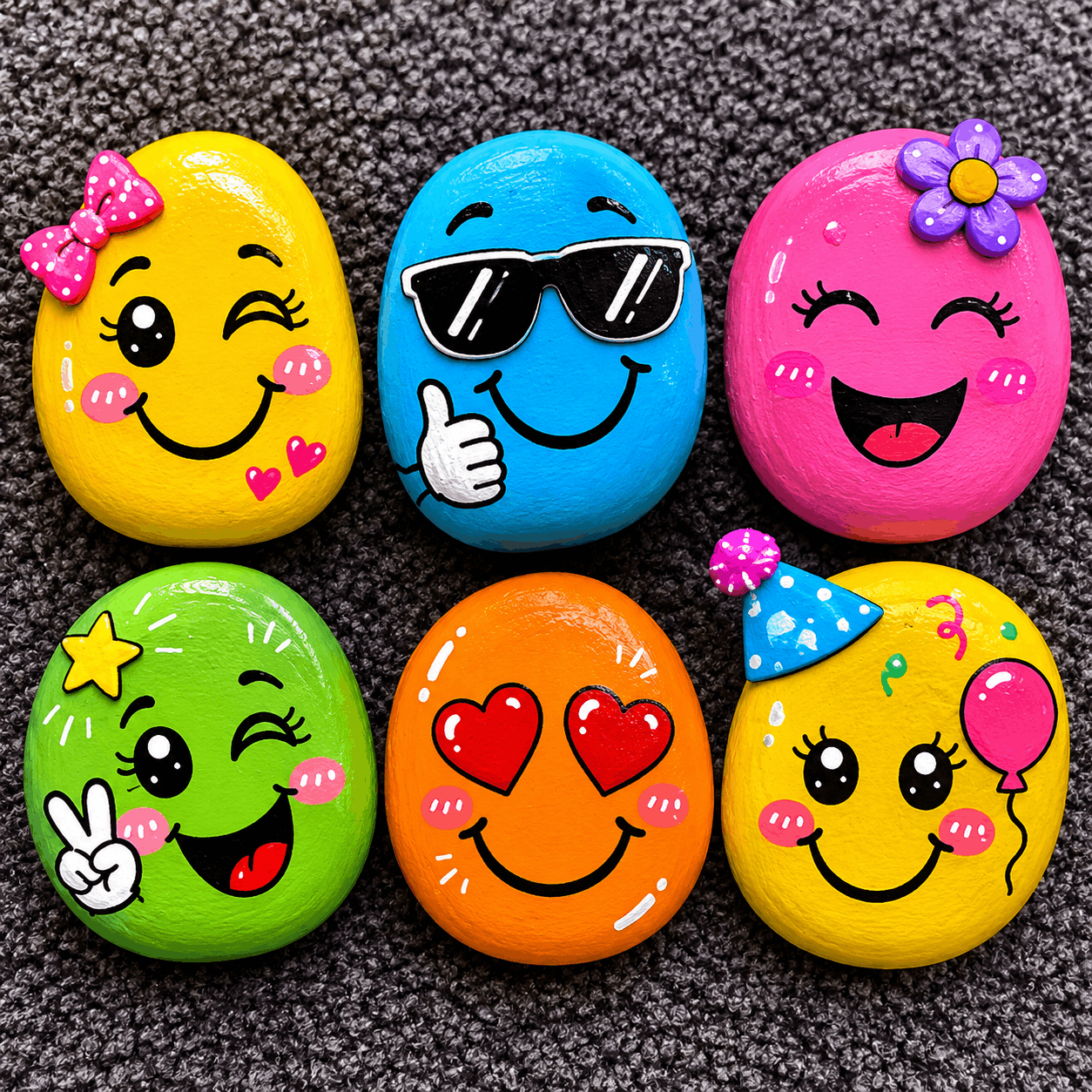 Pebble Stone Painting Activity