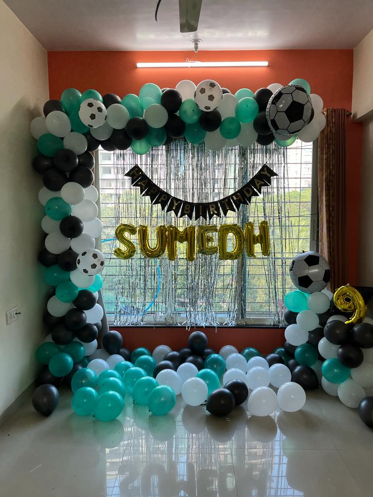 Football Theme Birthday Decoration image 1