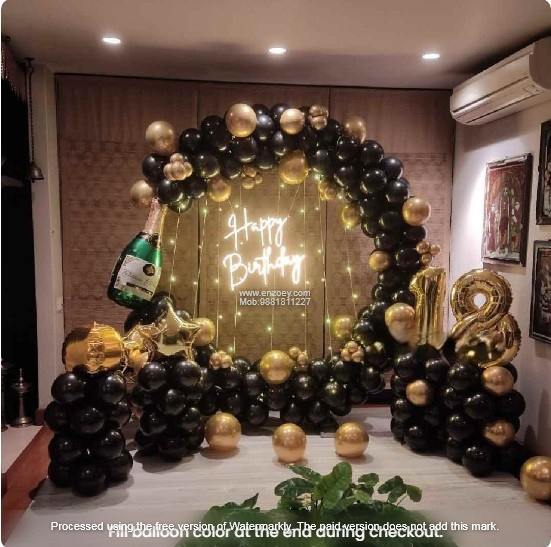 18th Birthday Decoration